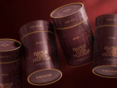 Paper Tube Packaging Mockup 1680993528