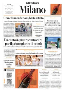 la Repubblica Milano - 9 Settembre 2024