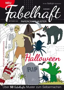 Fabelhaft Papercraft-Muster - Halloween 2024