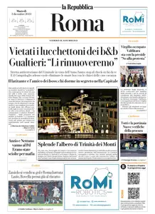 la Repubblica Roma - 3 Dicembre 2024