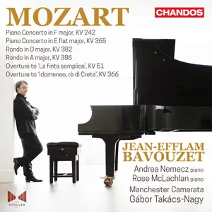 Jean-Efflam Bavouzet, Andrea Nemecz  - Mozart: Piano Concertos Vol. 12 (2026)