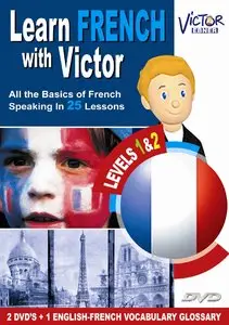 Learn French With Victor Ebner 2 DVDs
