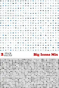 Vectors - Big Icons Mix