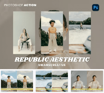 Republic Aesthetic Photoshop Action