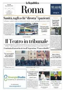 la Repubblica Roma - 22 Gennaio 2024