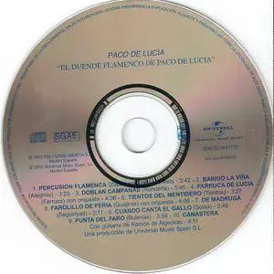 Paco de Lucia - El Duende Flamenco de Paco de Lucia (1972) {2010 Nueva Integral Box Set CD 12of27}