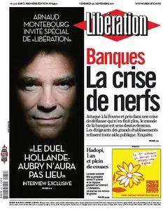 Libération du Vendredi 30 Septembre 2011