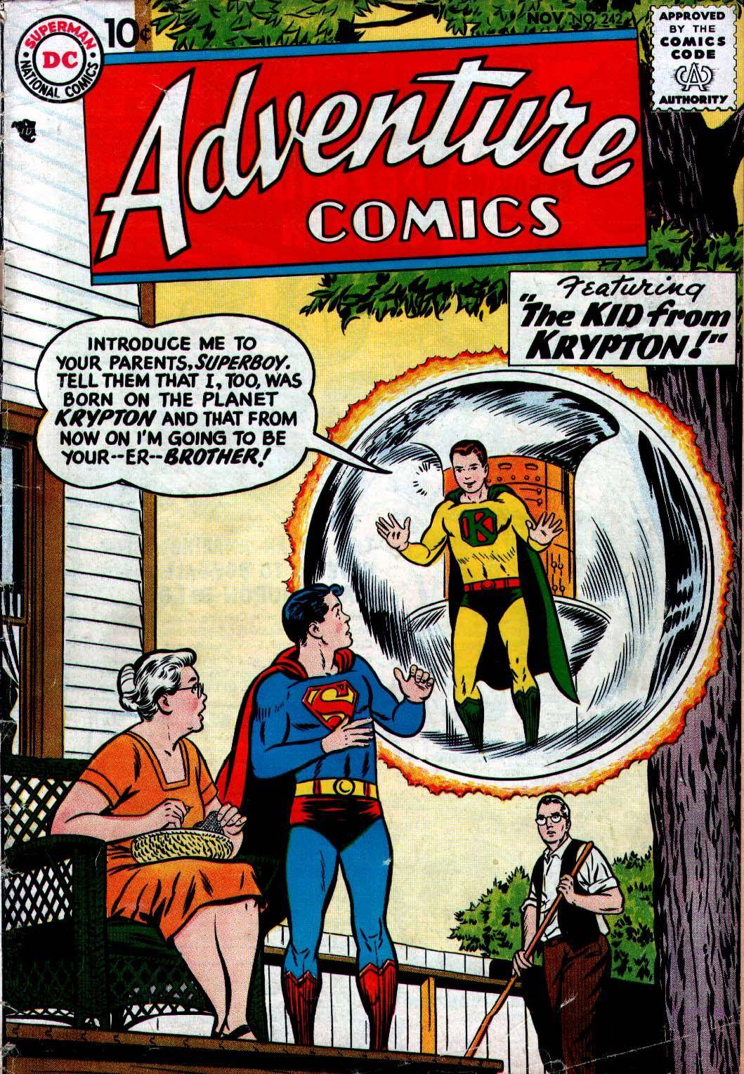 Adventure Comics 1957-11 242