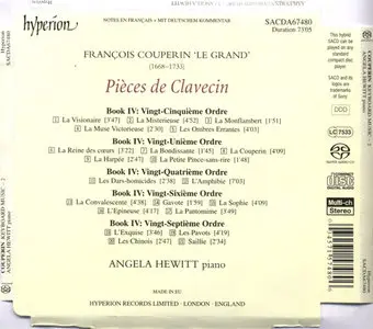 Angela Hewitt - Francois Couperin Keyboard Music Vol. 2 [PS3 SACD Rip]