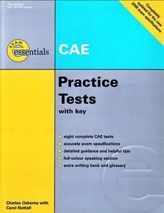 CAE Essentials Practice Tests and Answer Key with 3 Audio CDs