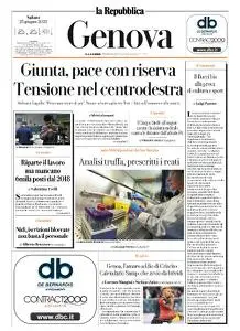 la Repubblica Genova - 25 Giugno 2022