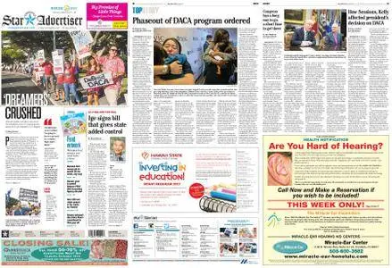 Honolulu Star-Advertiser – September 06, 2017