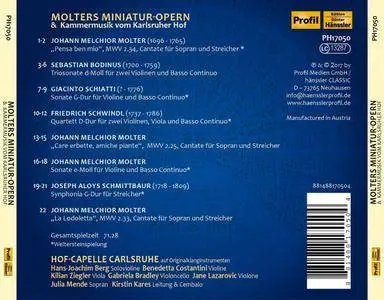 Hof-Capelle Carlsruhe - Molters Miniatur-Opern & Kammermusik vom Karlsruher Hof (2018)
