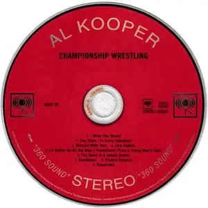 Al Kooper featuring Jeff Baxter - Championship Wrestling (1982) Japanese Limited Edition Reissue 2003