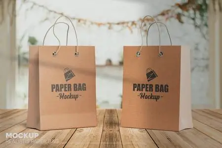 Paper Bag Mockup GVCM7UY