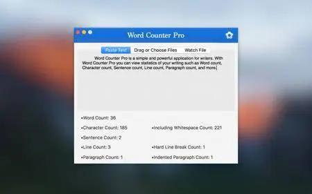 Word Counter Pro 1.7.2 Mac OS X