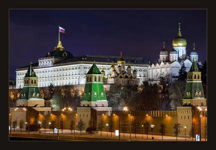Mikhail Shlemov. Moscow at night