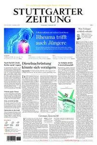 Stuttgarter Zeitung Stadtausgabe (Lokalteil Stuttgart Innenstadt) - 07. September 2017