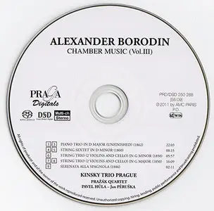 Alexander Borodin - Chamber Music Vol. III (2011) {Hybrid-SACD // EAC Rip} 