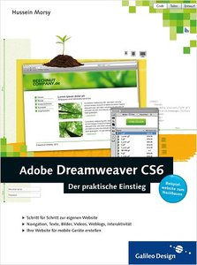 Adobe Dreamweaver CS6: Mit Beispielwebsite zum Nachbauen