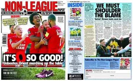 The Non-league Football Paper – September 02, 2018
