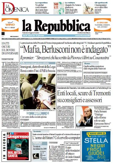 La Repubblica (29-11-09)