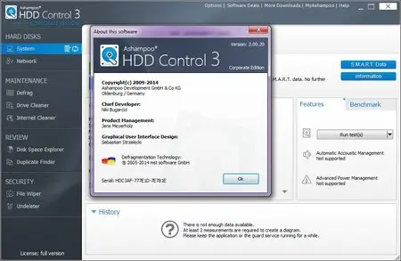 Ashampoo HDD Control 3.00.20 Corporate Edition Portable