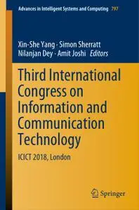 Third International Congress on Information and Communication Technology: ICICT 2018, London