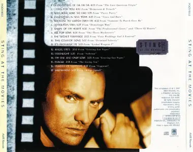 Sting - At The Movies (1997) {A&M. Japan Edition}