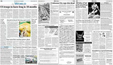 Philippine Daily Inquirer – February 26, 2009
