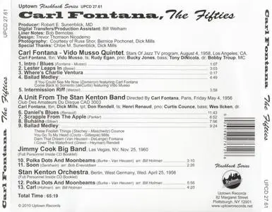 Carl Fontana - The Fifties (2010) {Uptown UPCD 27-61 rec 1956-1960}