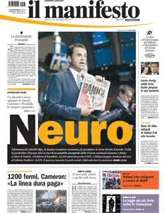 IL MANIFESTO 11 AGOSTO 2011