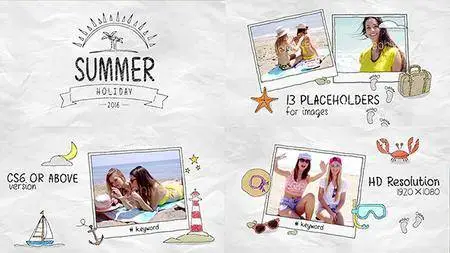 Summer Holidays - Project for After Effects (VideoHive)