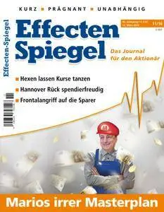 Effecten Spiegel - 17 März 2016