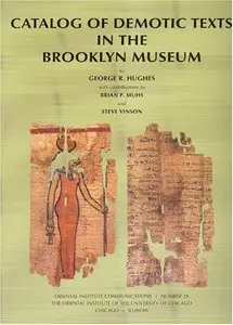 Catalog of Demotic Texts in the Brooklyn Museum