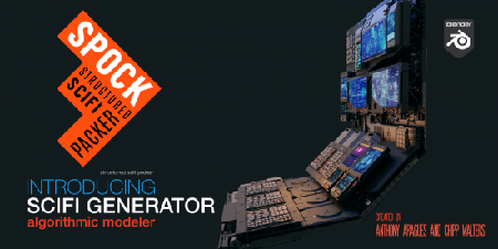 Blender Market - Spock  Structured Scifi Packer v1.0.6