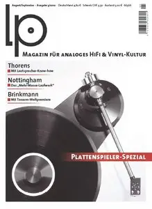 LP Magazin für analoges Hifi und Vinyl Kultur August September No 05 2010