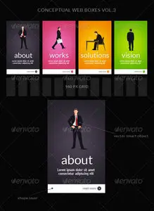 GraphicRiver Web Box or Banner Templates 3