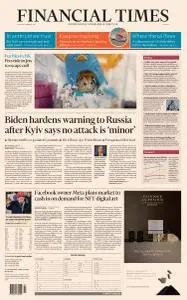 Financial Times Europe - January 21, 2022