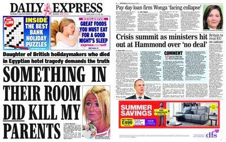 Daily Express – August 27, 2018