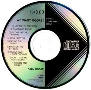 Gary Moore - We Want Moore! (1984) [Toshiba EMI, 32VD-1024]