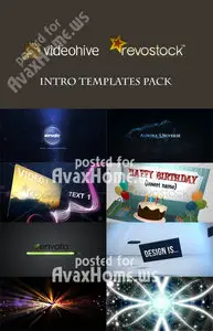 Intro Templates Pack - Videohive and Revostock Projects