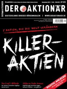 Der Aktionär Magazin No 21 vom 13 Mai 2015