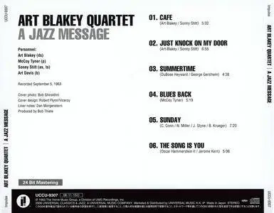 Art Blakey Quartet - A Jazz Message (1963) {2006 Japan Impulse! UCCU-9307 24-bit}