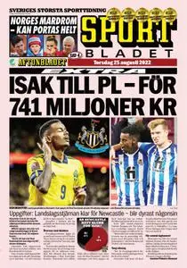 Sportbladet – 25 augusti 2022