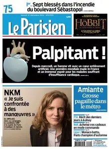 Le Parisien + Journal de Paris du Samedi 21 Décembre 2013