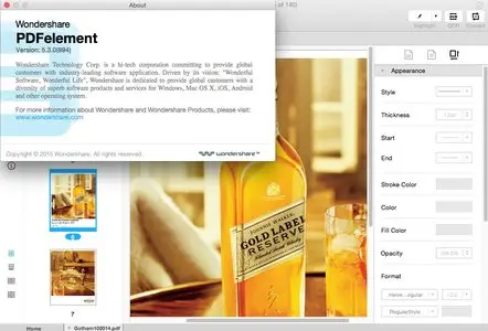 Wondershare PDFelement with OCR Plugin 5.3.0.894 Multilangual Mac OS X