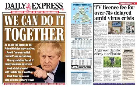 Daily Express – March 17, 2020