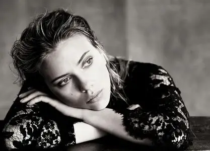 Scarlett Johansson by Paolo Roversi for Vogue Italia October 2013