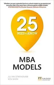 25 Need-to-Know MBA Models (Repost)